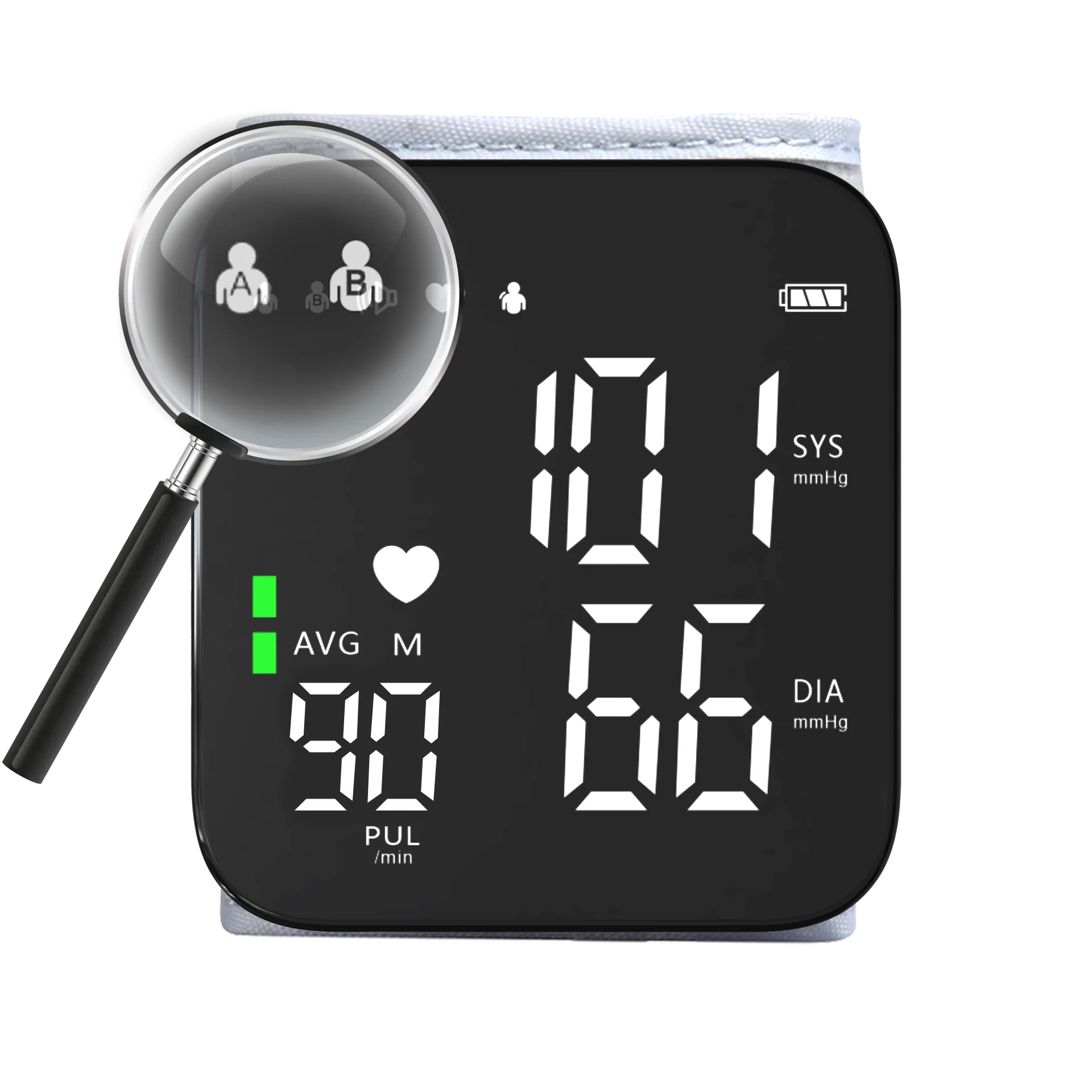 Automatic Tensiometre Electric Digital Best Wrist Machine Blood Pressure Monitor Presion Arterial Pressure Measuring Devices