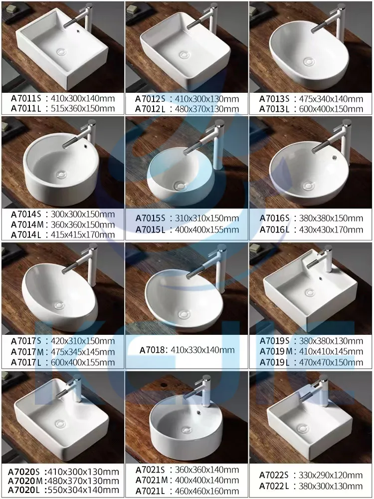 Custom Round Square Rectangular Silicone Sink Mold For Kitchen Washbasin