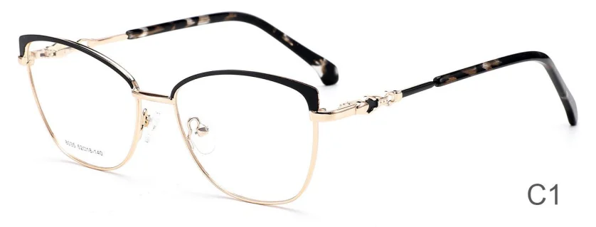 Wholesale Price Acetate Metal new model eyewear frame glasses cat eye optical glasses frame for women glasses frames women