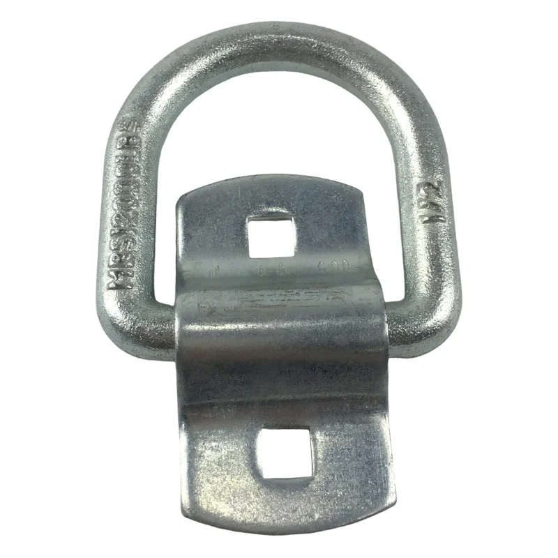 Forged D Ring Weld 41 Ton Clip Container Lashing D Ring With Clamp Forged D Ring