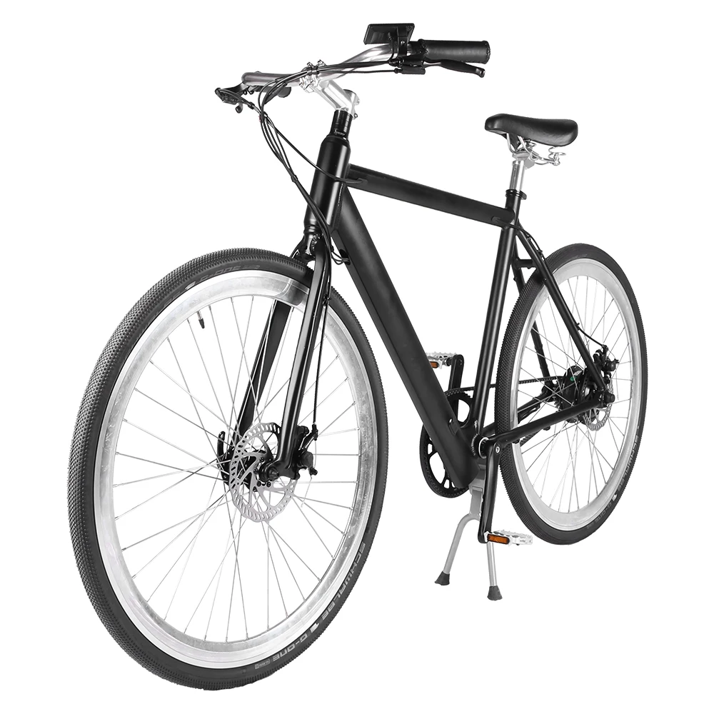 Городской электровелосипед, 36 В, 250 Вт, 6,8 Ач, литиевая батарея с приводным ремнем двигателя bafang, Электрический дорожный электровелосипед