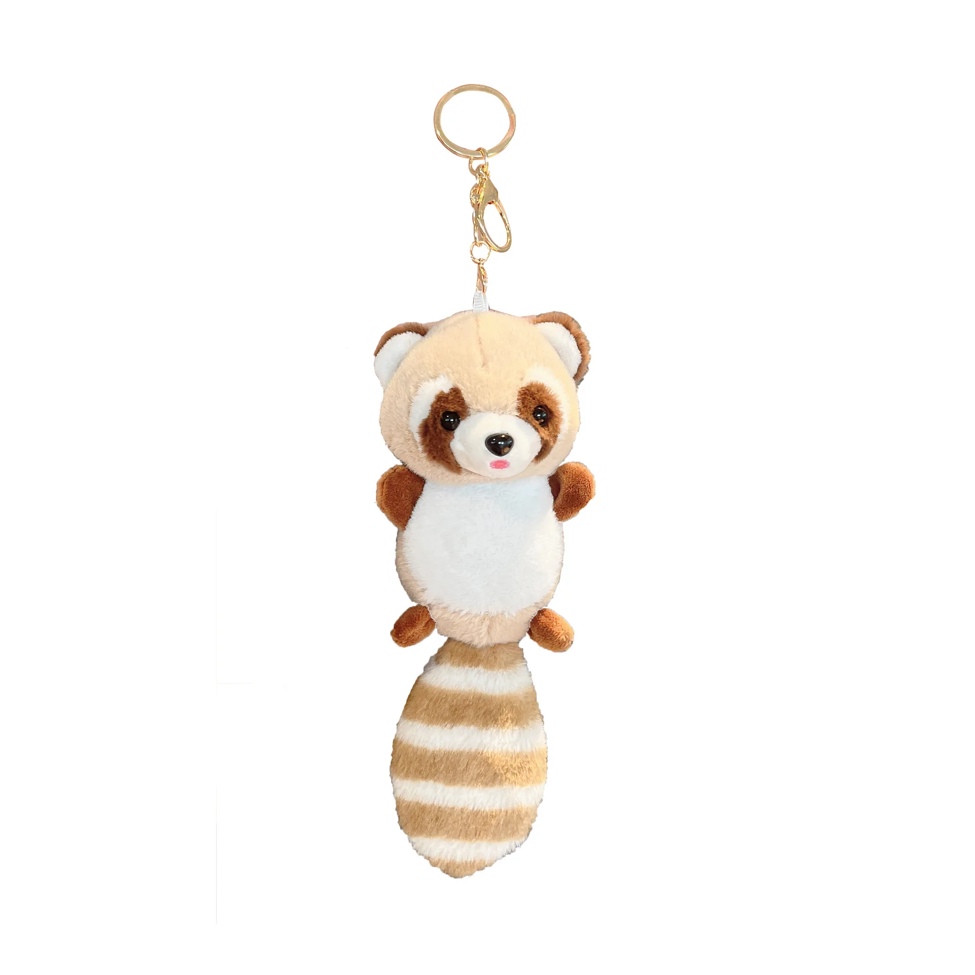 Cute Raccoon Couple Soft Plush Toy PP Cotton Washed Star Perfect Gift Children Adults Unisex Stress Relief Keychain Pendant