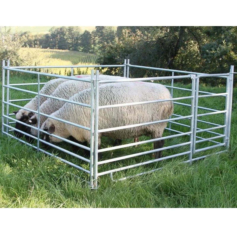 Farm Animal Fence Factory Wholesale,Permanent/Temporary Farm Yard Livestock Corral,Sheep Goat & Swine Barn Panels