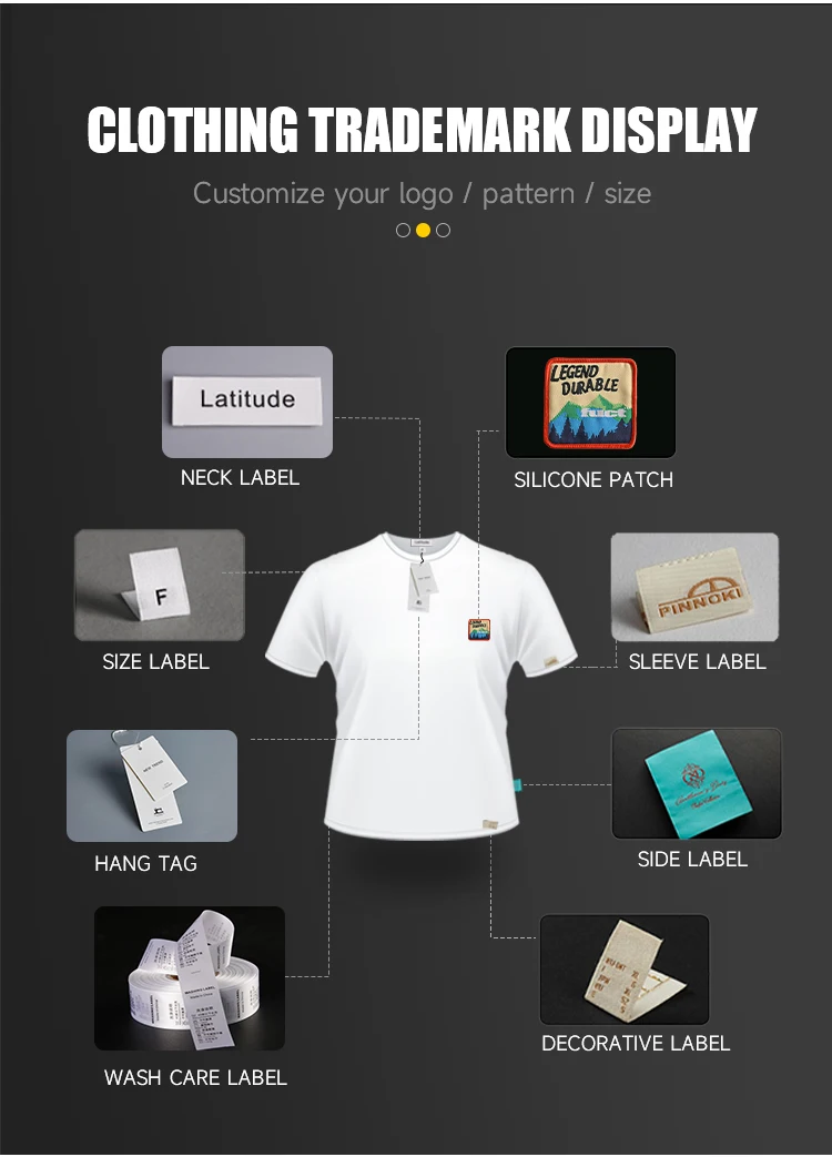 High Quality Cheap Embossed Paper Garment Swing Tag  Eco-Friendly  Clothes Tag With Custom Logo With String Rope