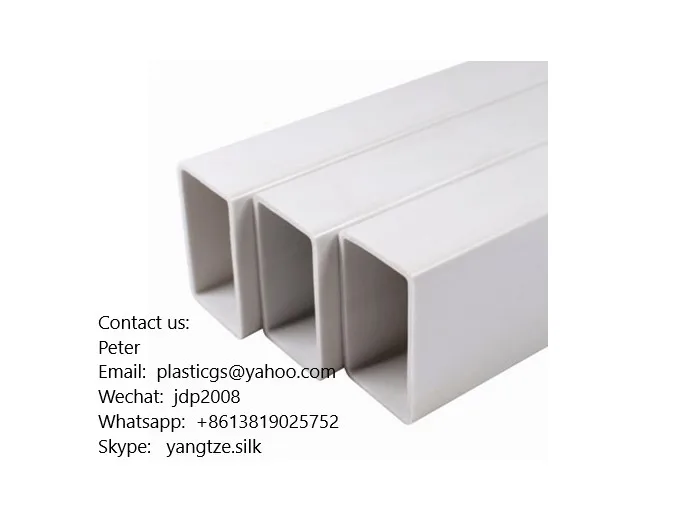 Square PVC Water Pipe