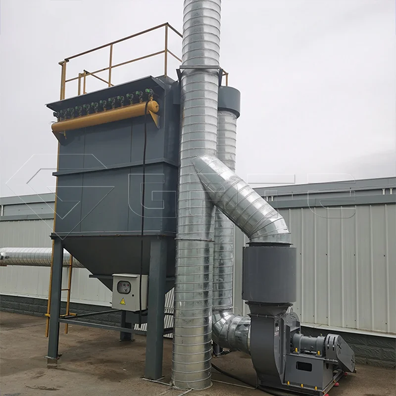 MS 2500-3500m*3/H Pulse Jet Bag Filter Dust Collector Cement Silo Filter Electric Pulse Dust Collector