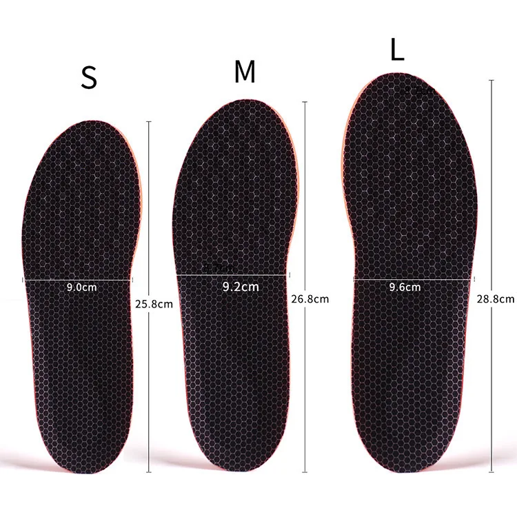 Factory Direct High Quality pu sports shock-absorbing insoles Arch Support Tailored Full Cushion Comfortable feet insol