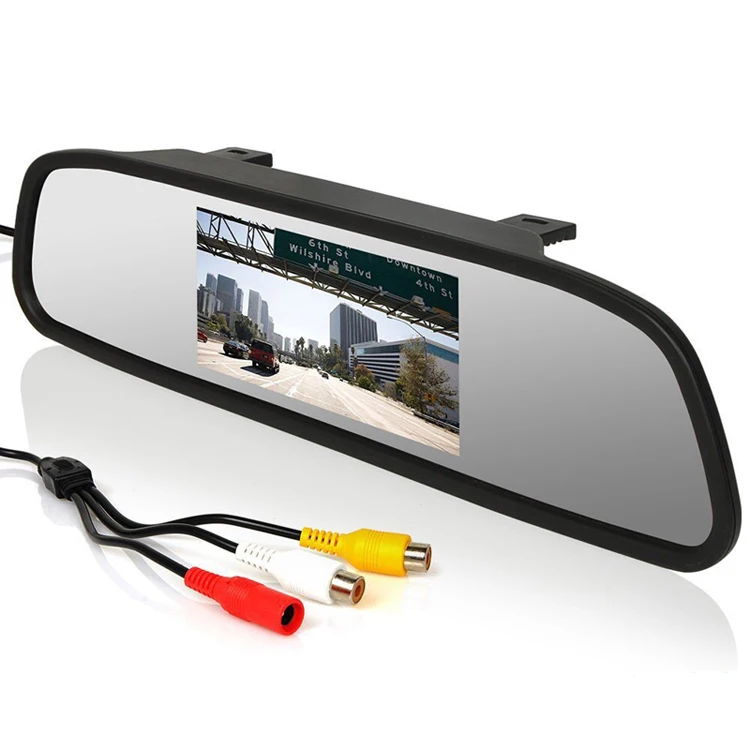 Hot Selling Cheap TFT 4.3 Inch Screen Car Rearview Mirror For Parking And Reversing