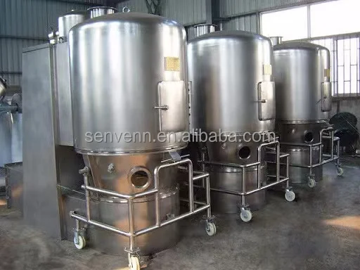 SenVen Batch type fluid bed dryer for maggot larvae and salt industrial