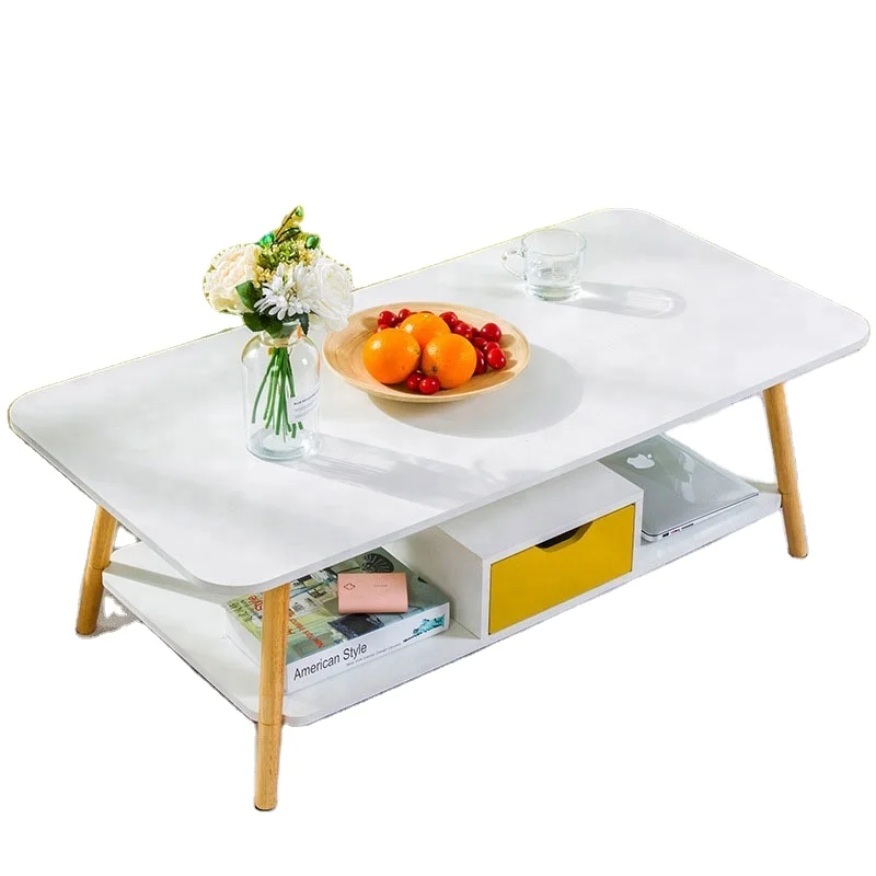 Modern Wooden Tea Table Coffee Table Occasional Table and Wooden TV Cabinets