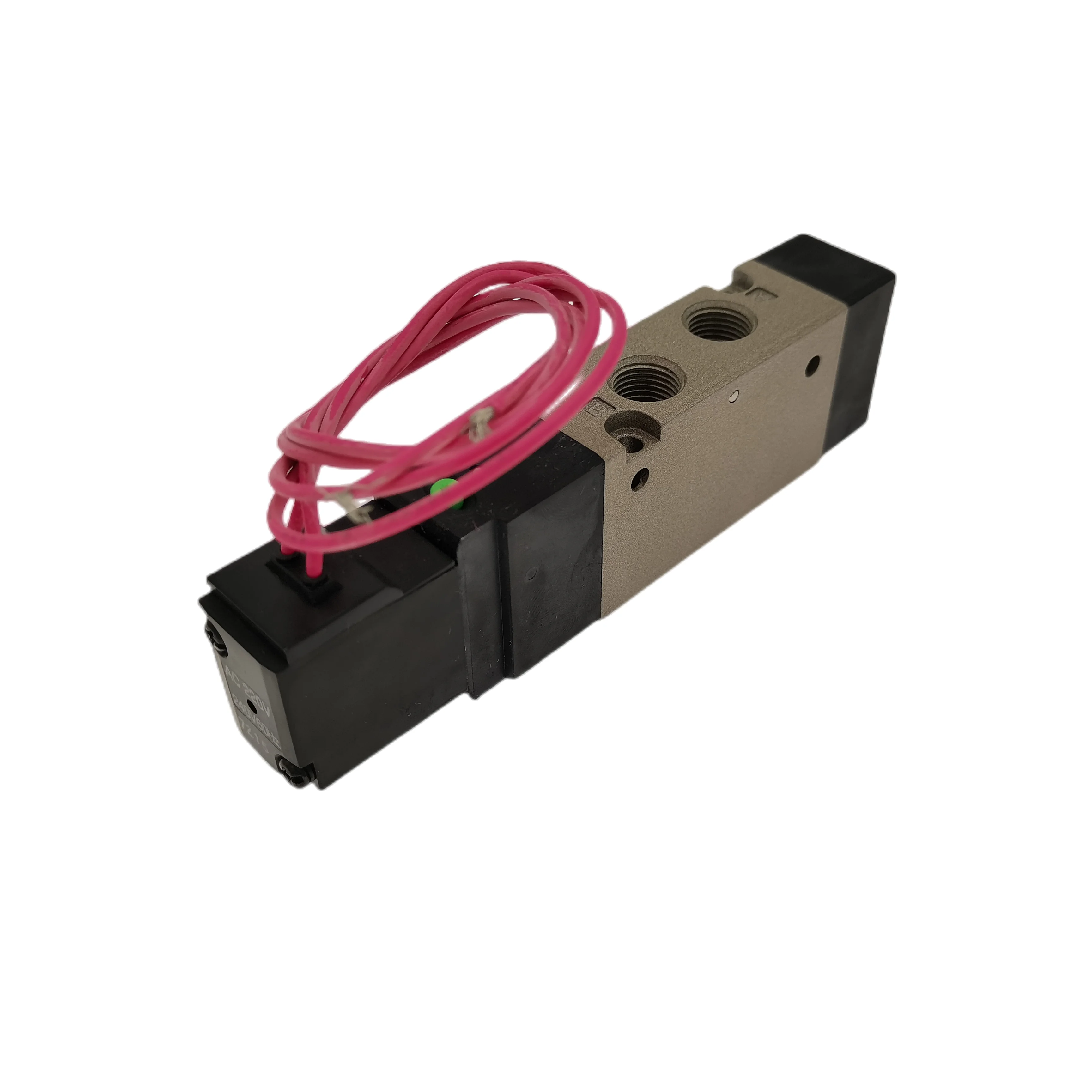 CKD Corp 4KA210-06-B-DC24V 24VDC, 1 Position, Single, Solenoid Valve AC220V