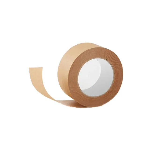 Wholesale Custom Logo Water-free Self-adhesive Kraft Paper Tape for Photo Frame Back Panel Painting Frame