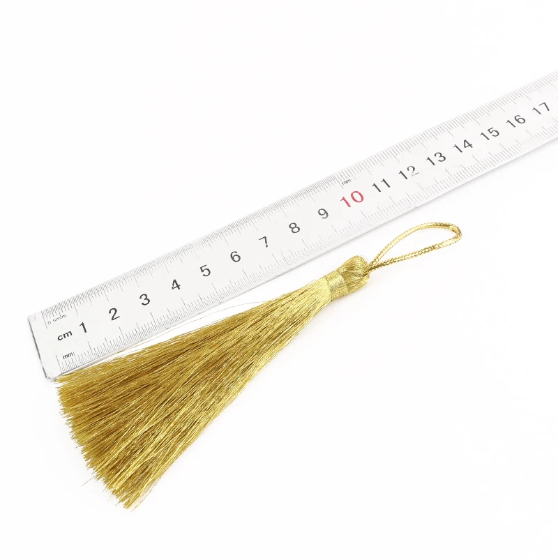 13cm Gold and Silver  tassels DIY  decoration Popular Custom Charm decorated for bags