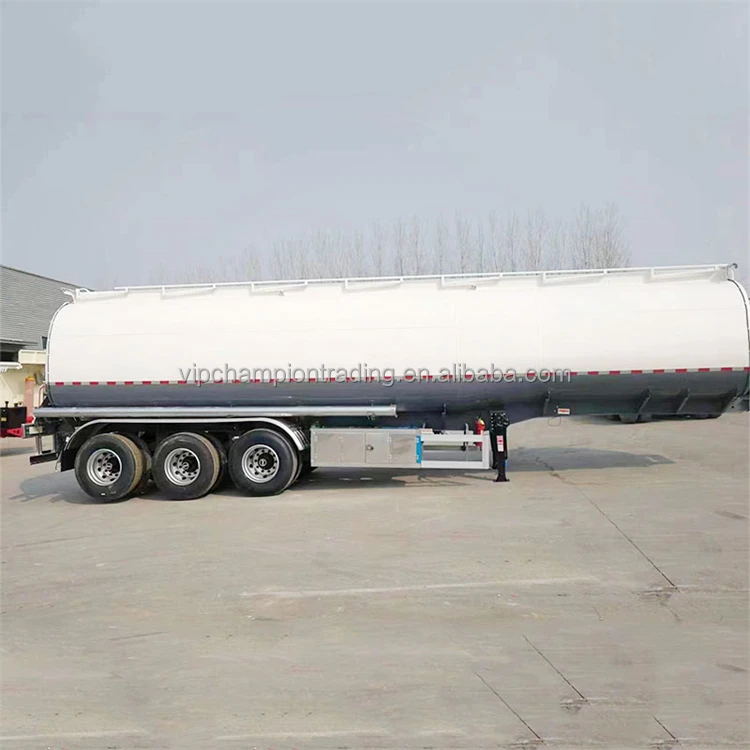 60cbm LPG Gas Tanker Asphalt Tank Semi Trailer Aluminum Carbon Steel Stainless Fuel Bowser Fuel Tank Trailer