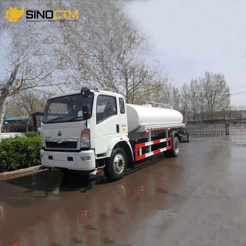 5000 Liters 10000L 15000L Water Tank Truck with Good Condition Sprinkler Truck