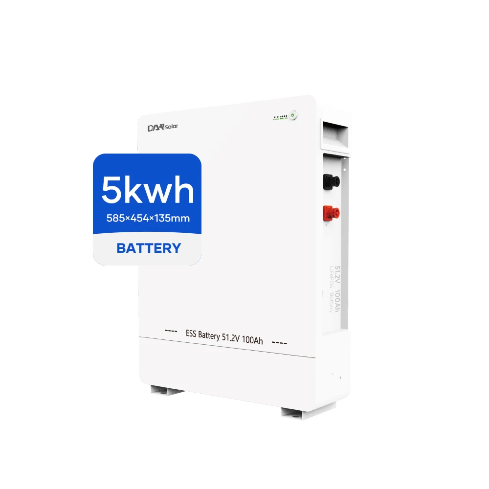 Wall-Mounted Deep Cycle Home Use Solar Battery 51.2V 100Ah 5kwh Lithium Battery