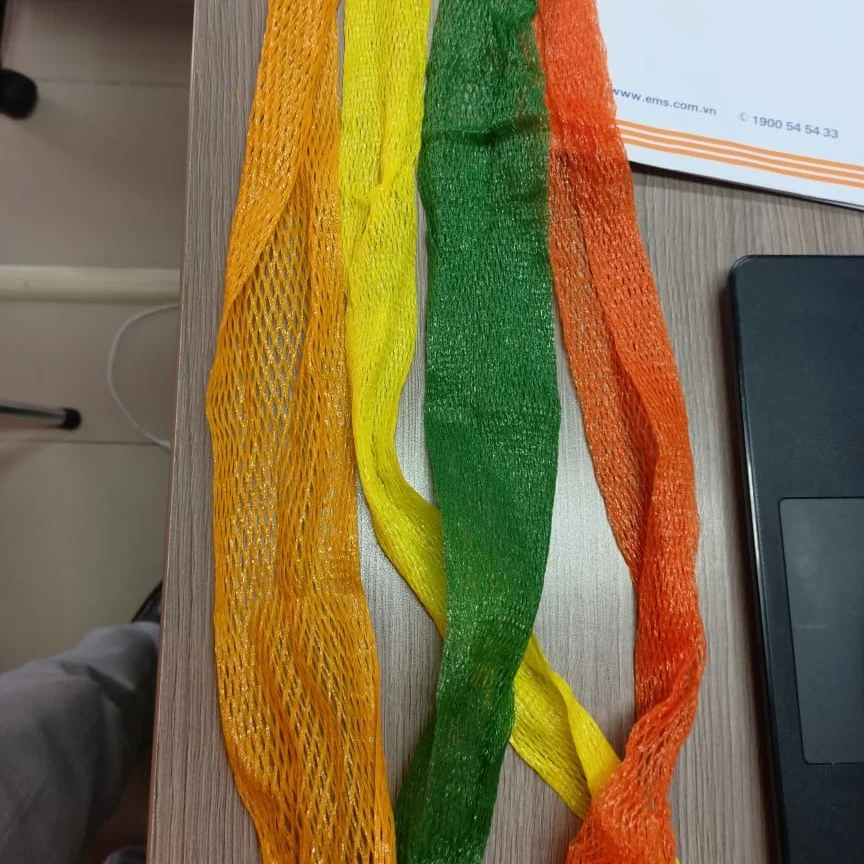 PE net tubular net for fruit packing