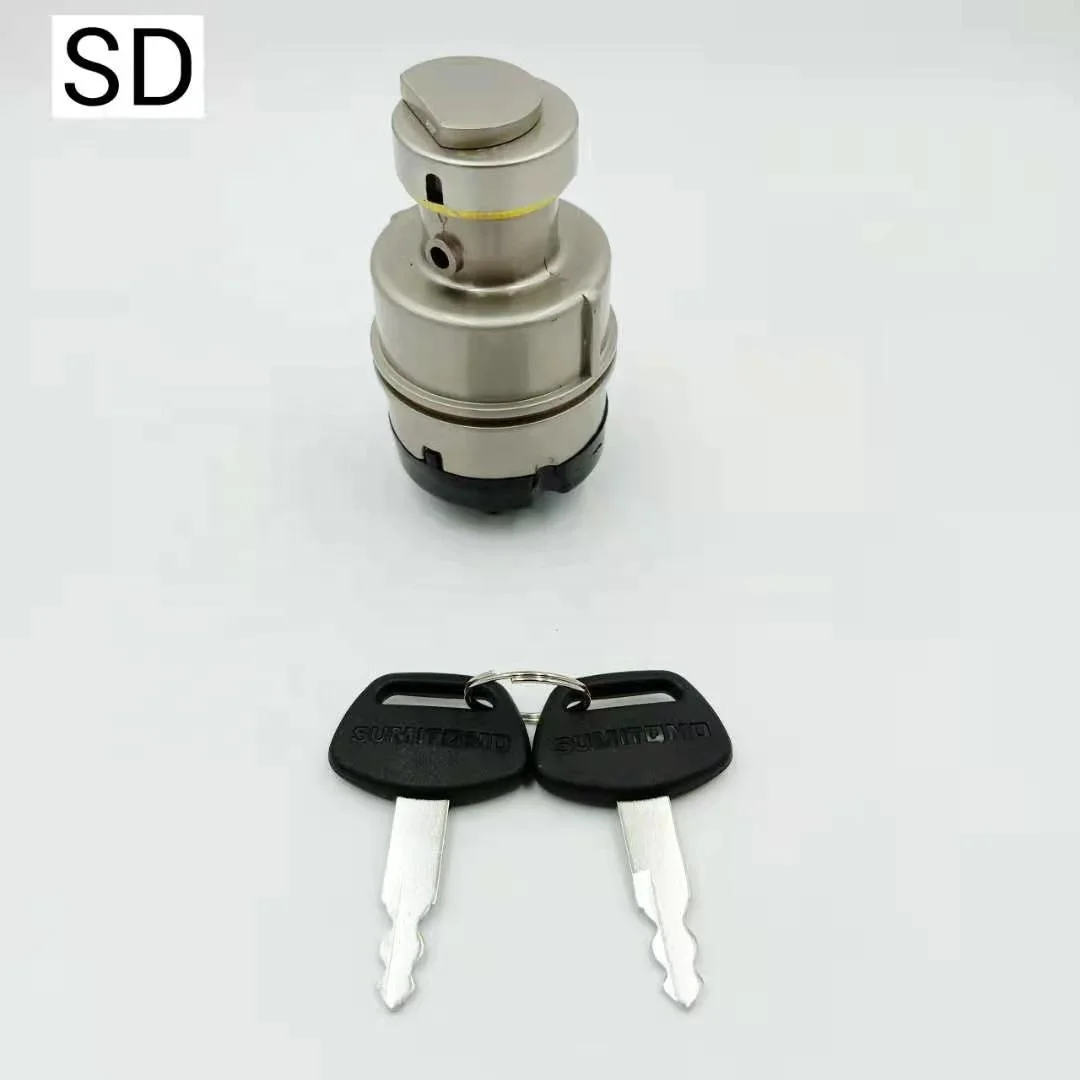 Excavator Ignition Switch For sumitomo SH electronic injection KHR3077 High quality
