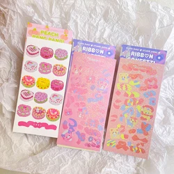 UV Protection Hot Stamping Custom Gold Foil Vinyl Kiss Cut Sticker Paper Printing Sheet