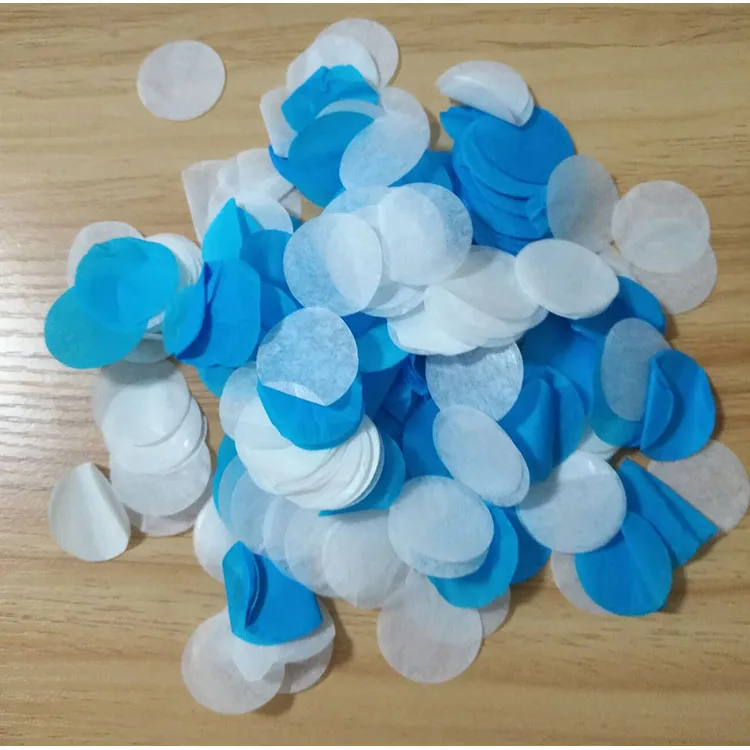 Оранжевый и черный тканевый круглый конфетти оптом