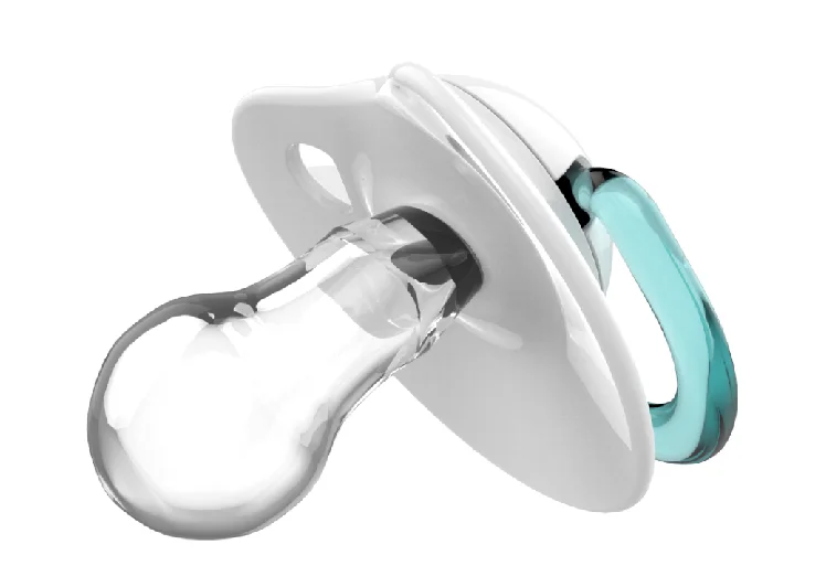 New arrival durable bpa free lovely shape baby silicone pacifier