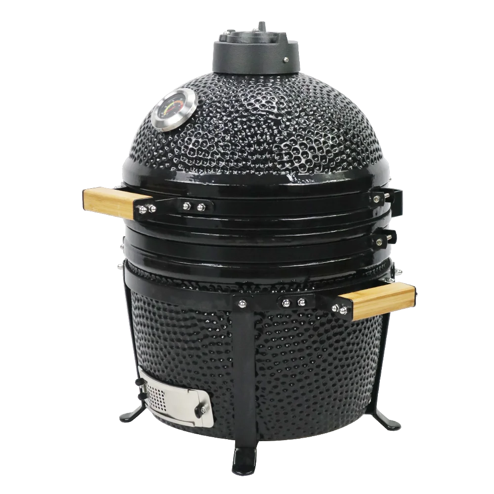 TOPQ ceramic bbq kamado 15inch accessories kamado grill indoor