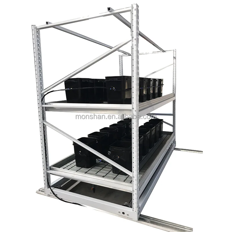 Customized Indoor Hydroponic Growing Racks Vertical Grow Table