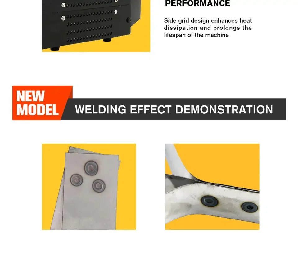 portable resistance spot welder for double-faced metal spot welding