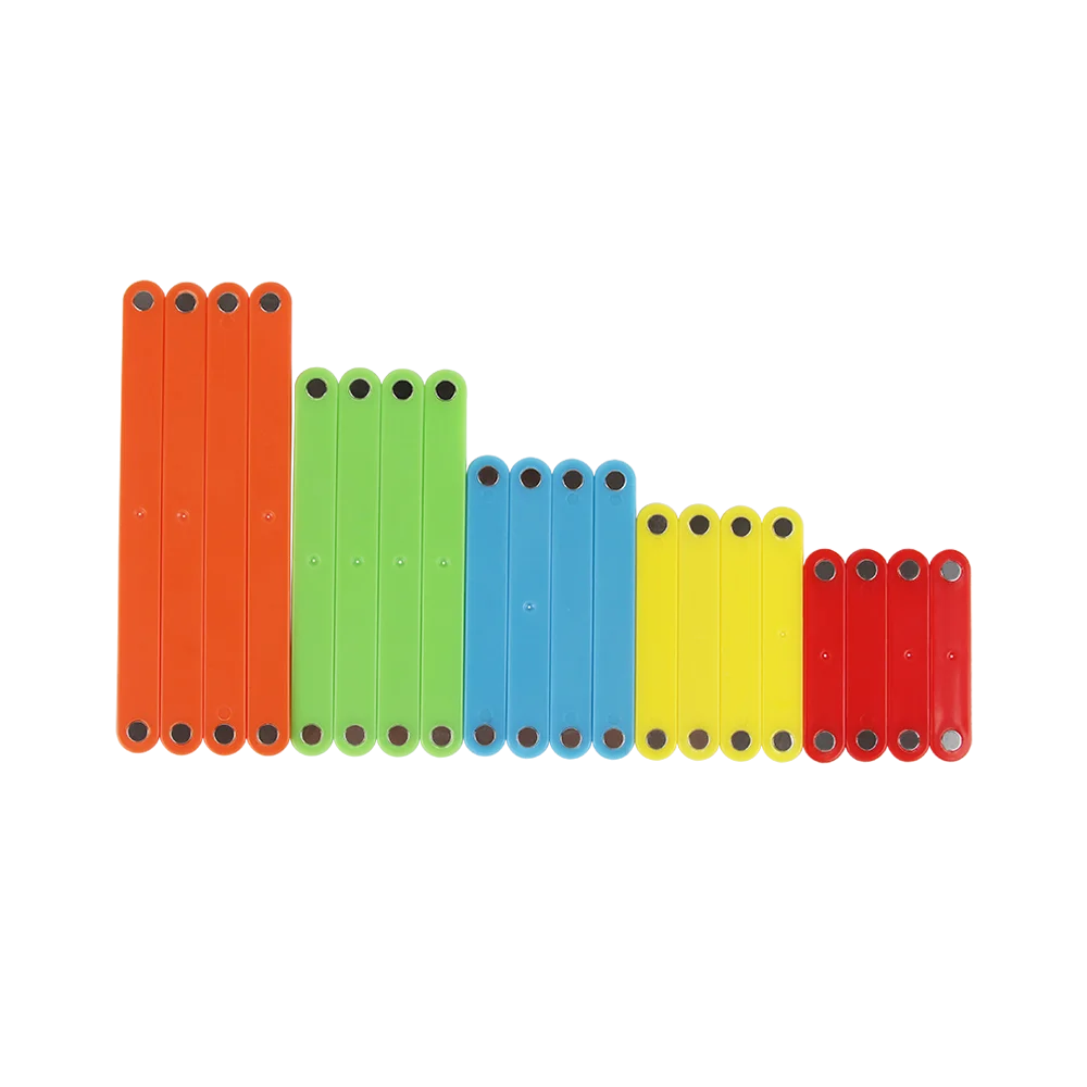 
2020 new product factory direct sales primary school mathematics teaching aids 20 magnetic polygon splicing strips 