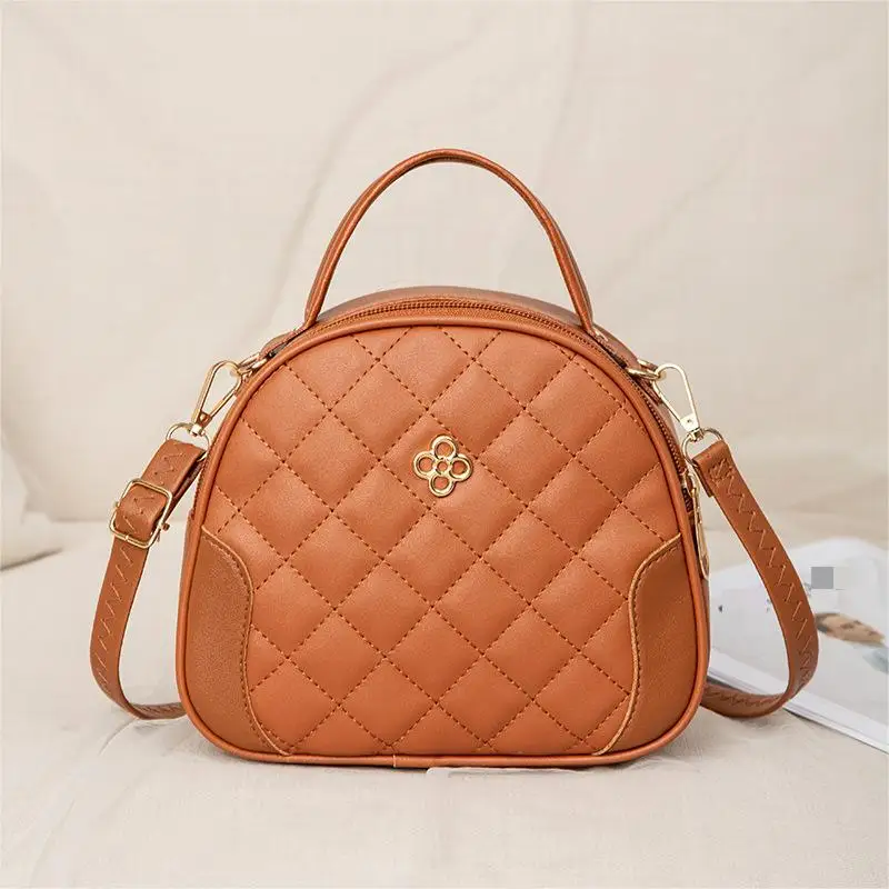 ZHUIYU 2023 High Quality PU leather ladies hand bags with zipper women wholesale sweet soft handle crossbody bag mini gift bags