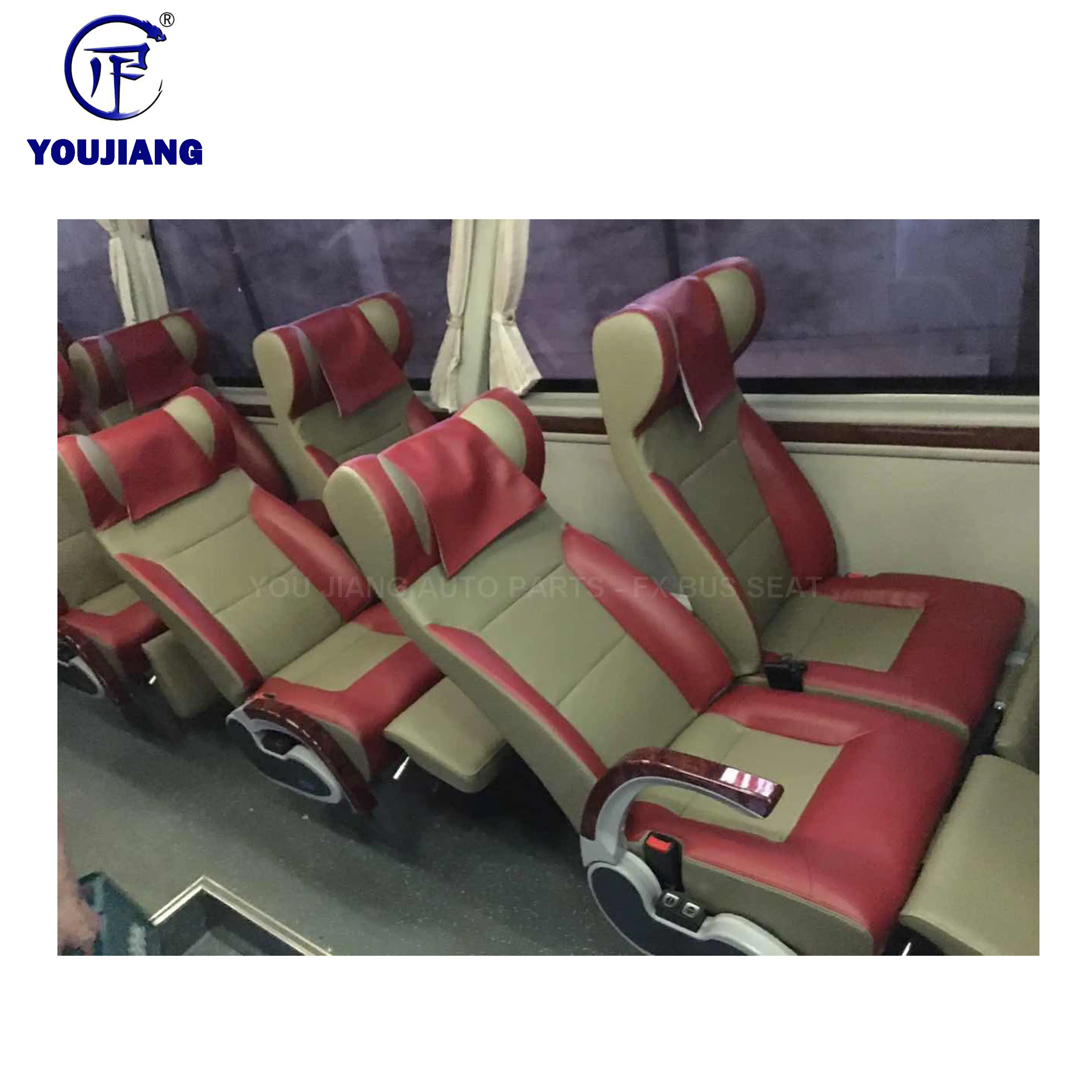 Long distance passenger sleeper bus seat for greyhound bus