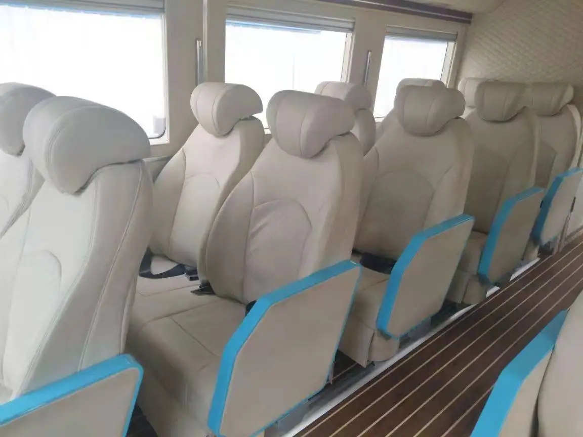 
amphibious Inland river boat 153KW*3 motors 20 passengers Hovercraft 