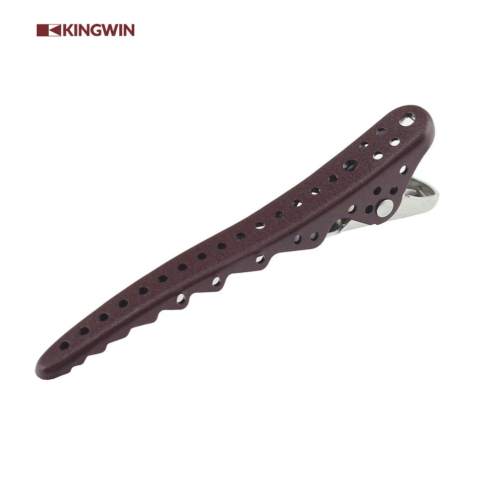 Factory Wholesale beauty salon Pack of 6 Aluminum Barber Hair Clip