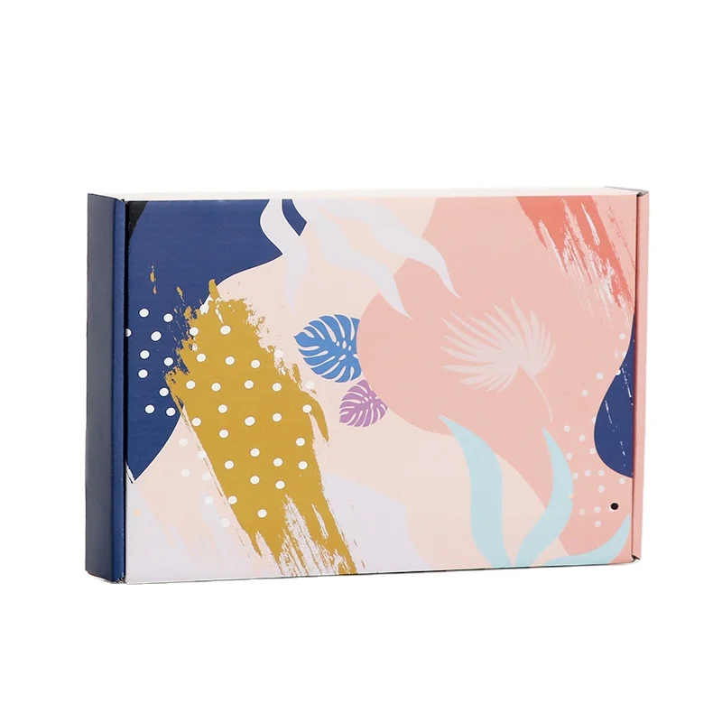 Wholesale and customized paper boxes Free design shoes and clothing corrugated paper packaging boxes with logo