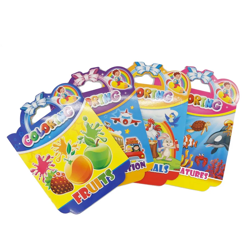 Оптовая продажа, индивидуальная раскраска, детская раскраска, мультяшная раскраска