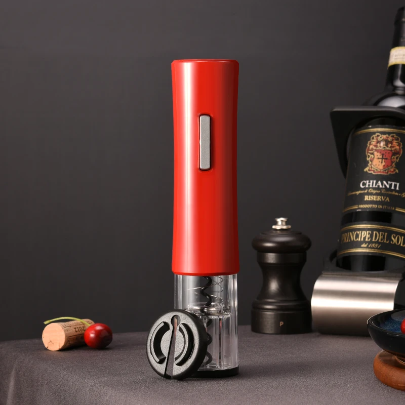 Smallest Electric Corkscrew Wine Opener Stocked Hot-Selling Amazon Battery-operated