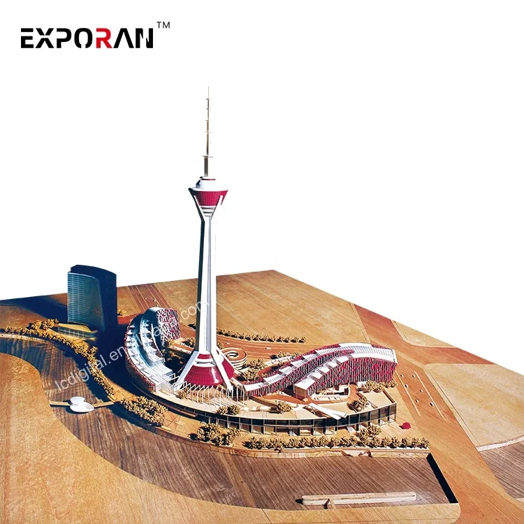 LED lighting acrylic office building for sale building model acrylic 3d models