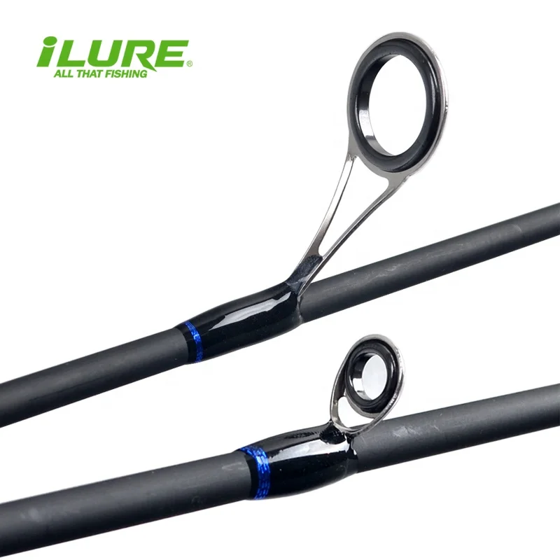 ILURE Wholesale EVA Black Handle 195cm Saltwater ML Spinning rod Fishing Rod