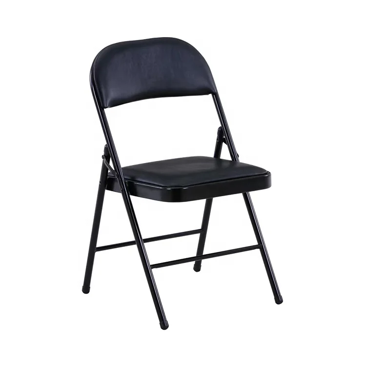 Wholesale commercial outdoors stackable metal folding chair for wedding party events