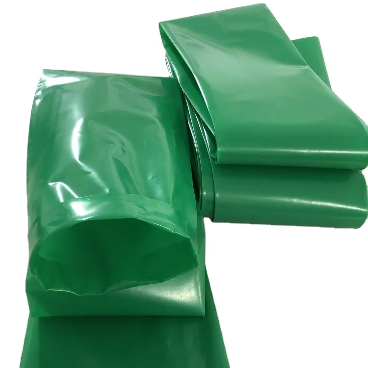 Waterproof recycled PE plastic lay flat hose tubing film sleeve for plant guards