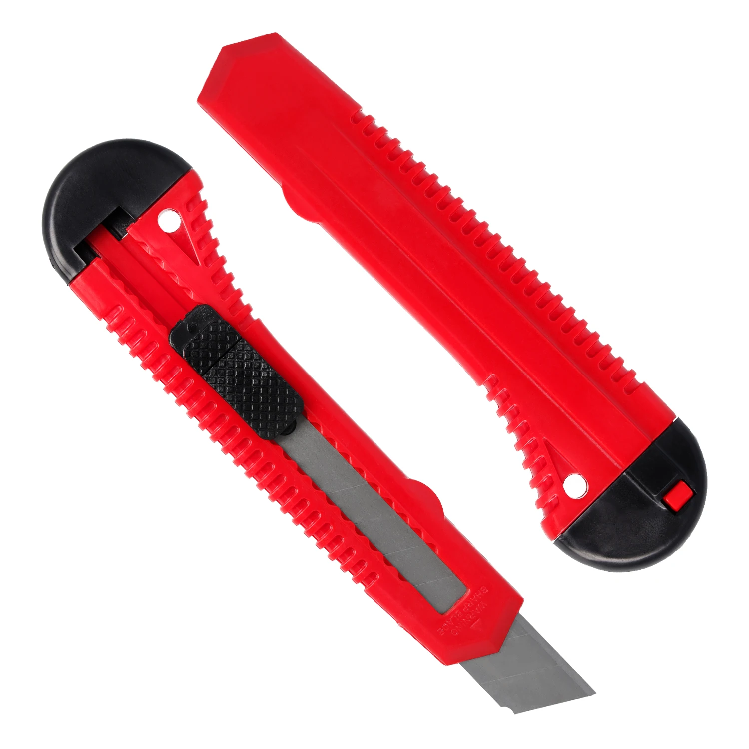 Офисные выдвижные раздвижные ножи Snapp Off Blade Универсальный нож резак красный черный 18 мм для офиса DIY и домашнего хозяйства