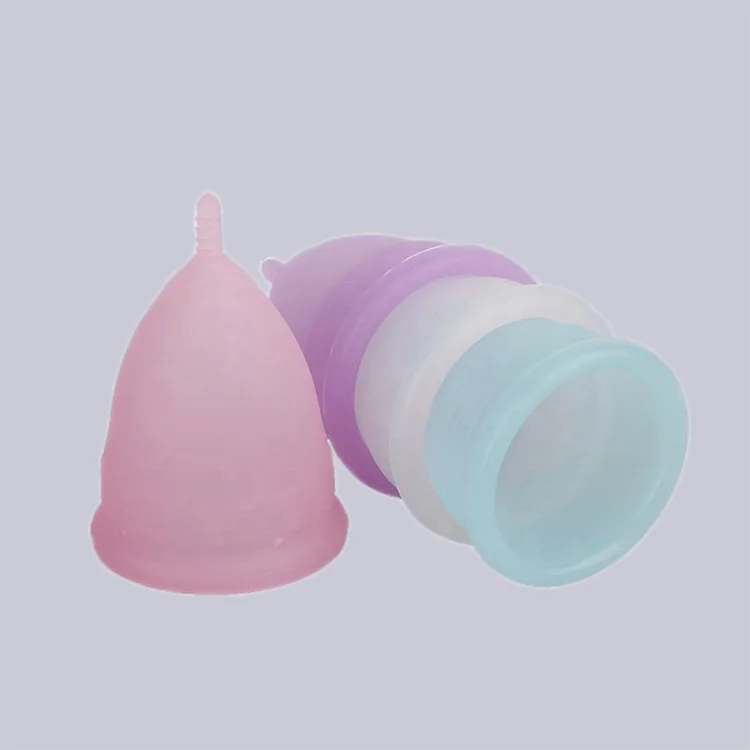 Feminine Hygiene Products Wholesale OEM Packaging Ladies Period Cups Soft Silicone Menstrual Cup