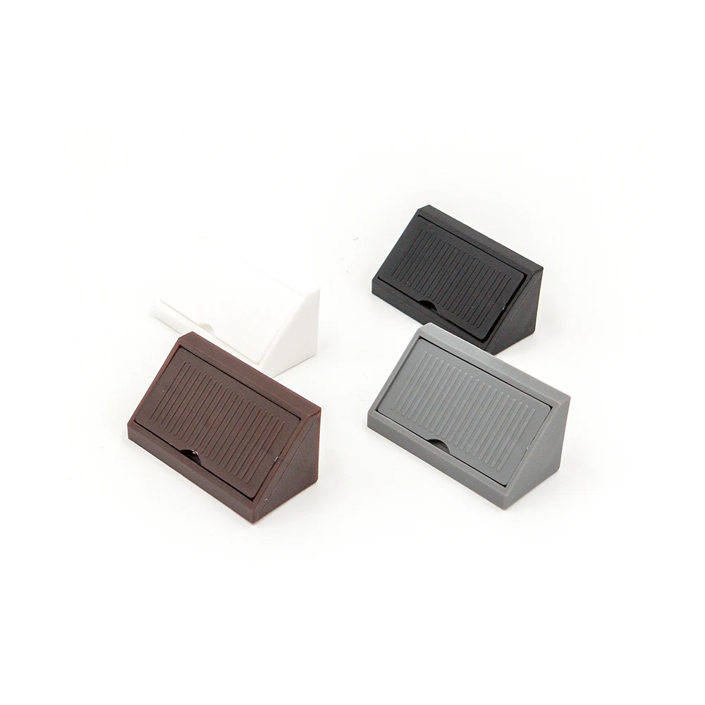 Furniture plastic accessories kitchen cabinet corner bracket cupboard support fitting