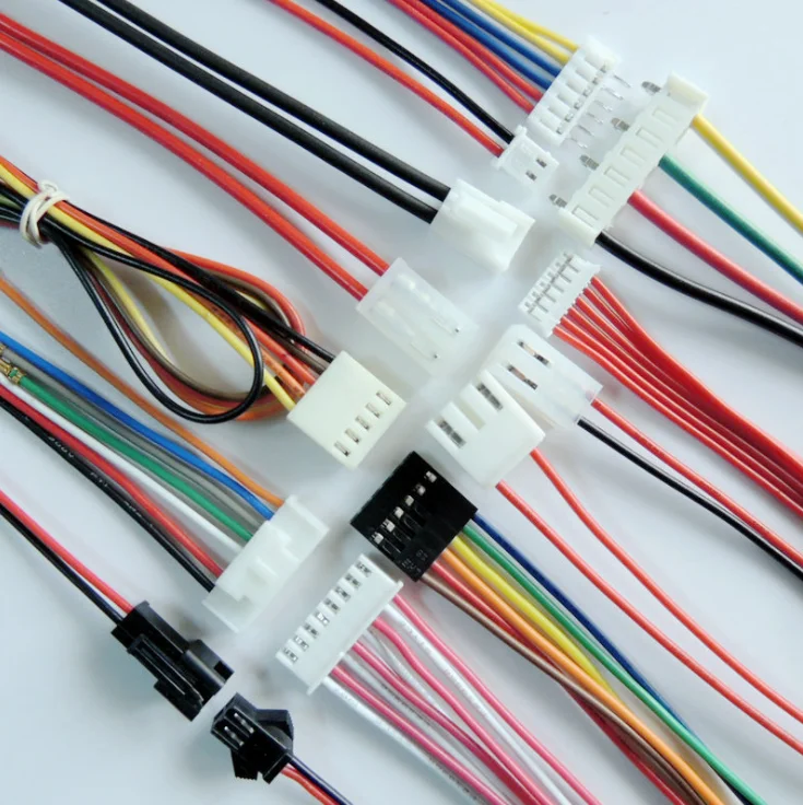 Custom Color,Size Length  terminal line LED connector wiring harness cable assembly  for Electronic Equipment