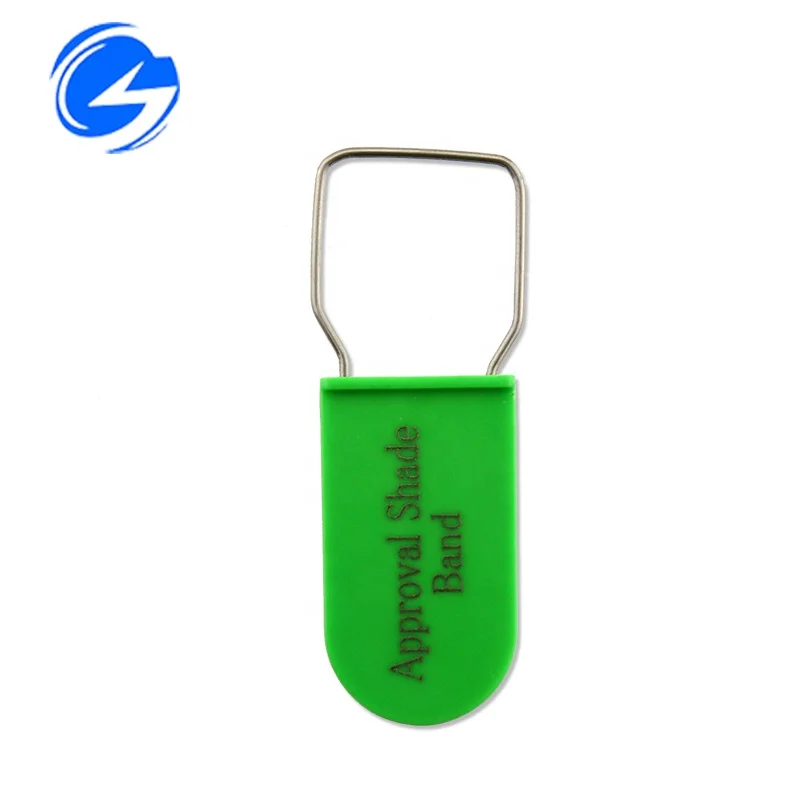 Hot selling customized logo brand water meter courier security padlock container seal aluminum seal plastic seal