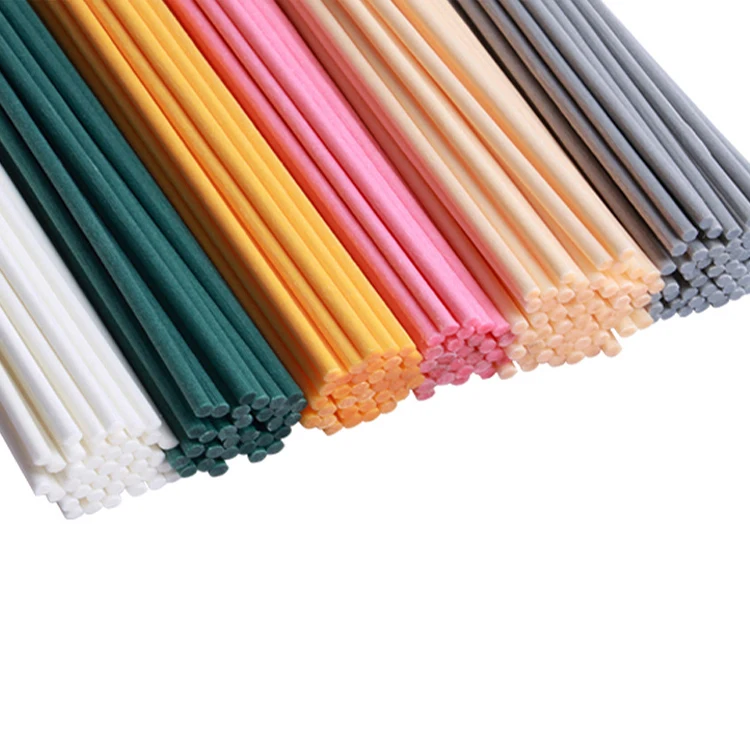 Super Quality No Deform Reed Fiber Stick Non-toxic Home Fragrance Diffuser Rattan Fiber Reed Stick Curly Rattan Reed Sticks