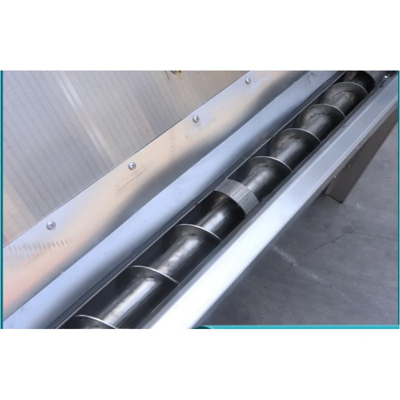 Wet And Dry Separator Pig Manure Cow Dehydrator Inclined Screen Solid-liquid Separator Manure Solid-liquid Separator