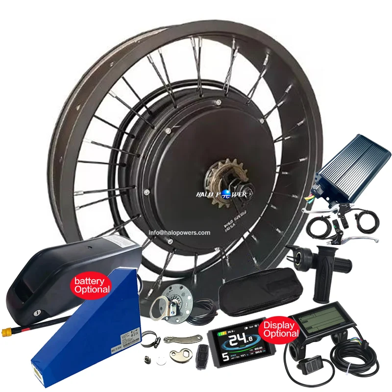 72v 3000w 5000w 3000 watt fatbike fat tire rear wheel hub motor ebike conversion kit super electric e-bike 24 26 20x4.0inch 20*4