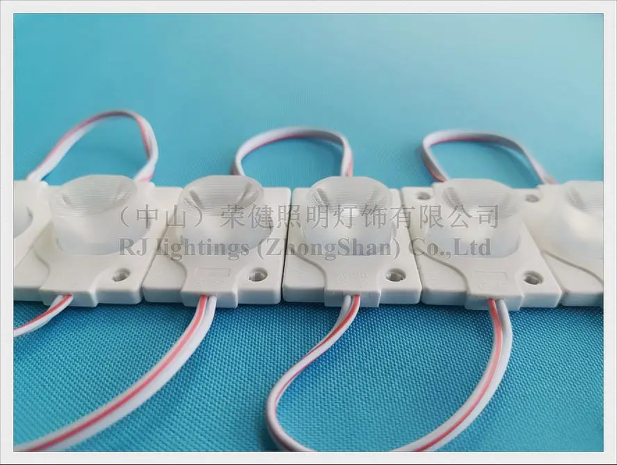 Модуль светодиодного освещения с объективом для рекламного DC12V 45 мм * 30 SMD 3030 1 светодиод 5 Вт Алюминиевый PCB в наличии готов к отправке
