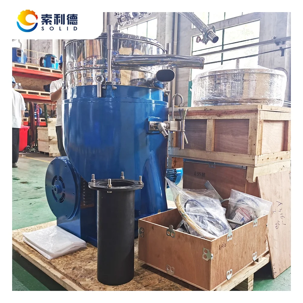 AVOS-2000 2000L/H Extra Virgin Olive Oil Vertical Disc Separator for pressing olive oil